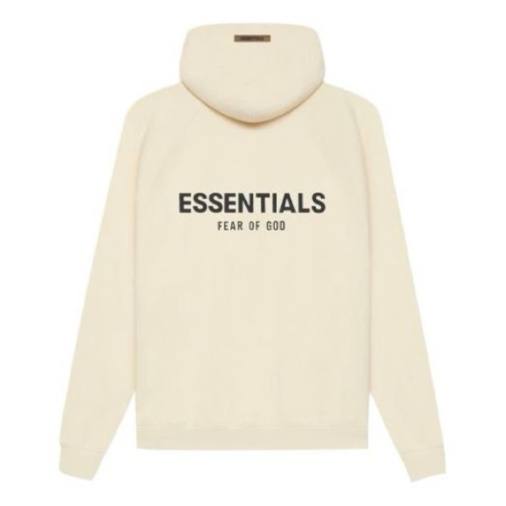 Fear of God Essentials Pull-Over
Hoodie (SS21)
Cream/Buttercream